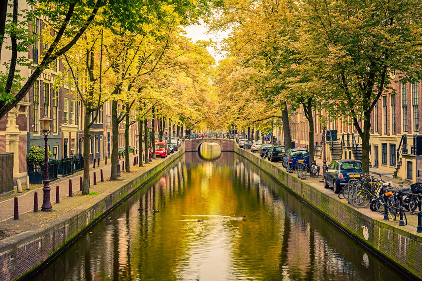 42684286 - bridge over canal in amsterdam 42684286 - bridge over canal in amsterdam